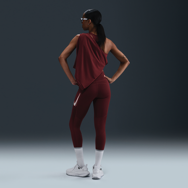 Legíny Nike Fast 7/8 Mid-Rise Leggings Vínová | HV8555-619, 3