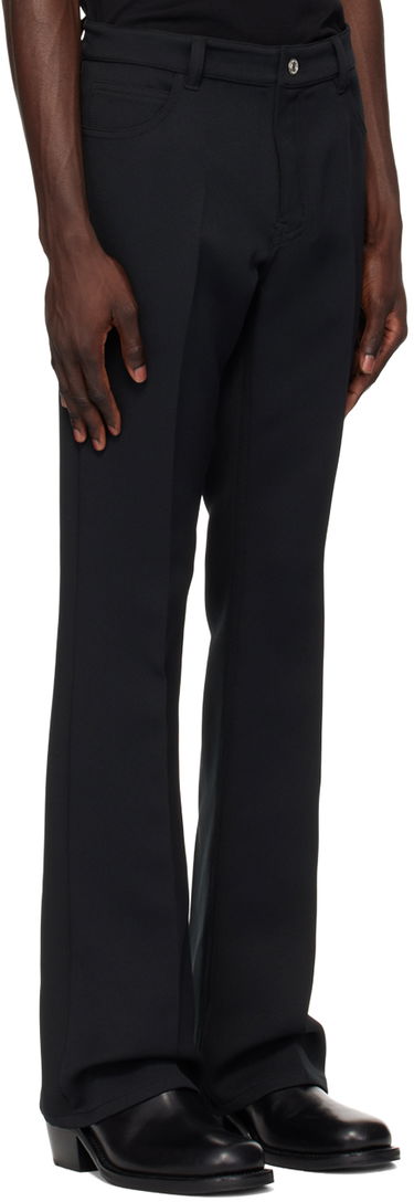 Nohavice Courrèges Signature 70's Bootcut Trousers Čierna | VESCPA021PL0007, 1