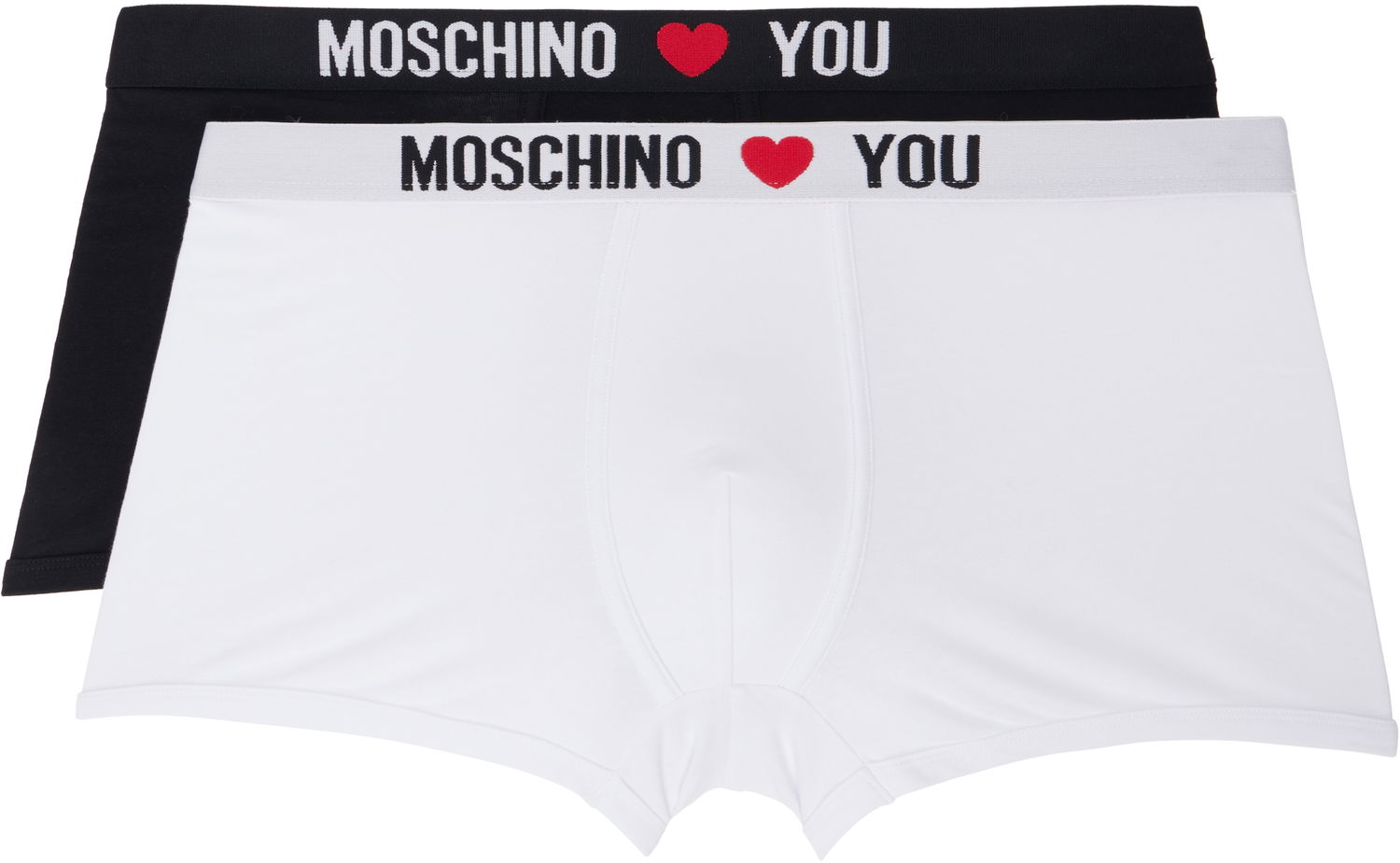 Boxerky Moschino Moschino 'My Valentine' Two-Pack Boxers Biela | 251V11311 4402 1555, 0