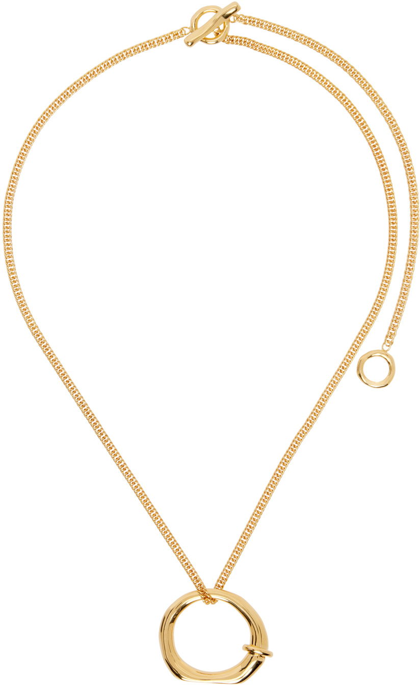 Náhrdelník Jil Sander Pendant Necklace Béžová | J30UU0037 P4877