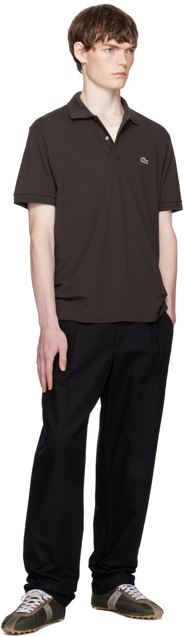 Polo tričko Lacoste Classic Fit L.12.12 Light Piqué Polo Hnedá | PH9851_SKB, 3