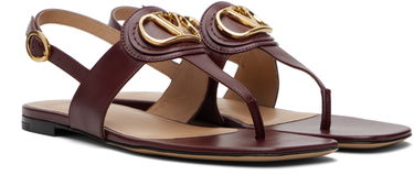 Tenisky a topánky Valentino Garavani VLogo Thong Sandals Vínová | 7W2S0MB7DSH, 3