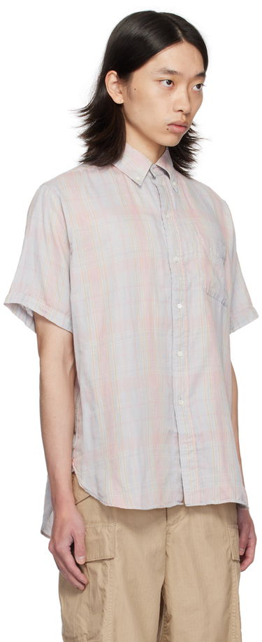 Košeľa BEAMS BEAMS PLUS Classic Fit Striped Shirt Ružová | 3801-0102-139, 1