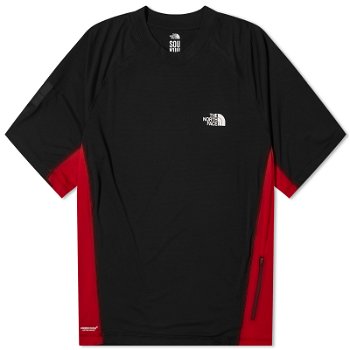 The North Face Undercover x Performance T-Shirt in Chili Pepper Red &Tnf Black NF0A87UJVOL