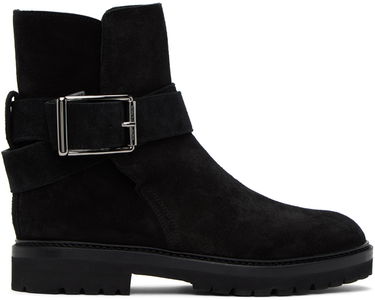 Oblečenie Manolo Blahnik Manolo Blahnik Hather Suede Ankle Boots Čierna | 323-2540-0002, 0
