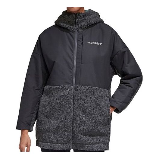 Parka adidas Originals adidas Xplr Sherpa Parka Čierna | GI7635, 0