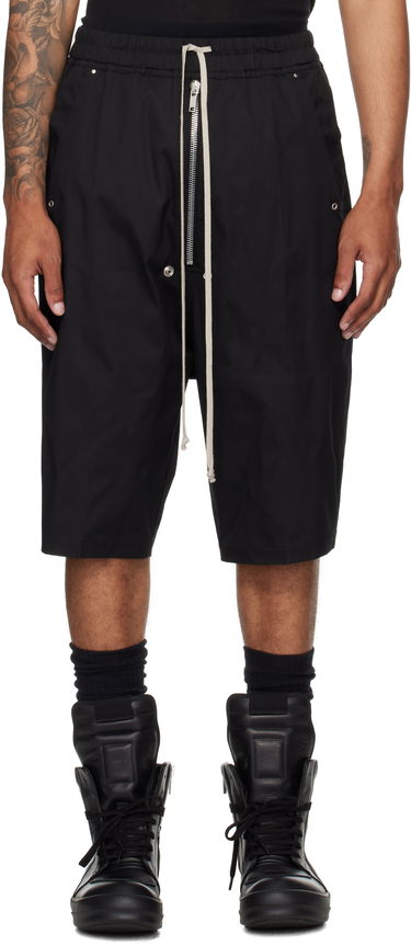 Šortky Rick Owens Rick Owens Bela Pods Shorts Čierna | RU02E1349 TE, 0