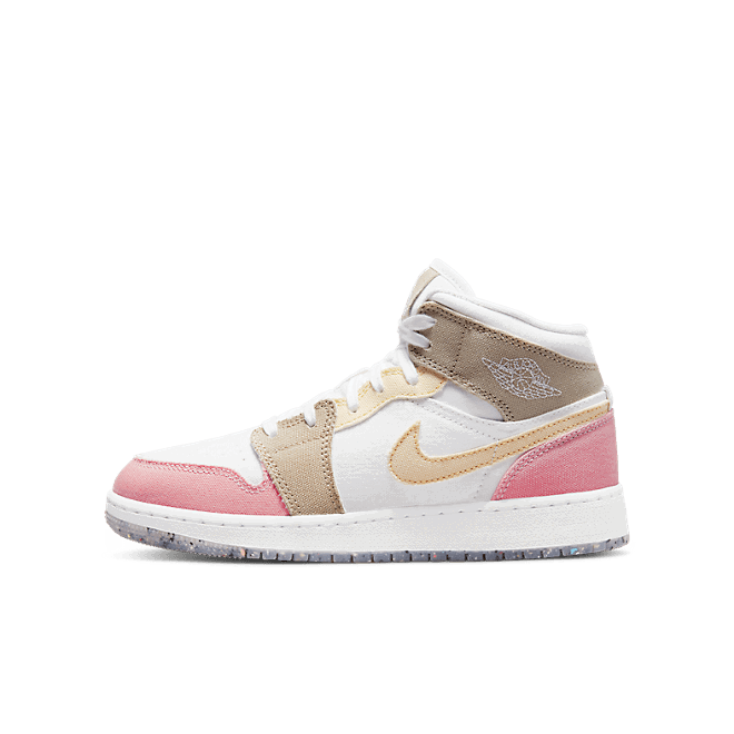 Tenisky a topánky Jordan Air Jordan 1 Mid SE "Pastel Grind" GS Ružová | DJ0338-100, 0