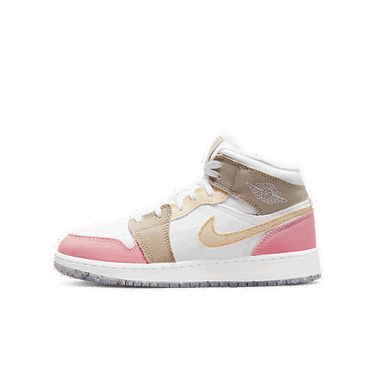 Tenisky a topánky Jordan Air Jordan 1 Mid SE "Pastel Grind" GS Ružová | DJ0338-100, 0