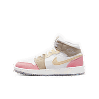 Air Jordan 1 Mid SE "Pastel Grind" GS