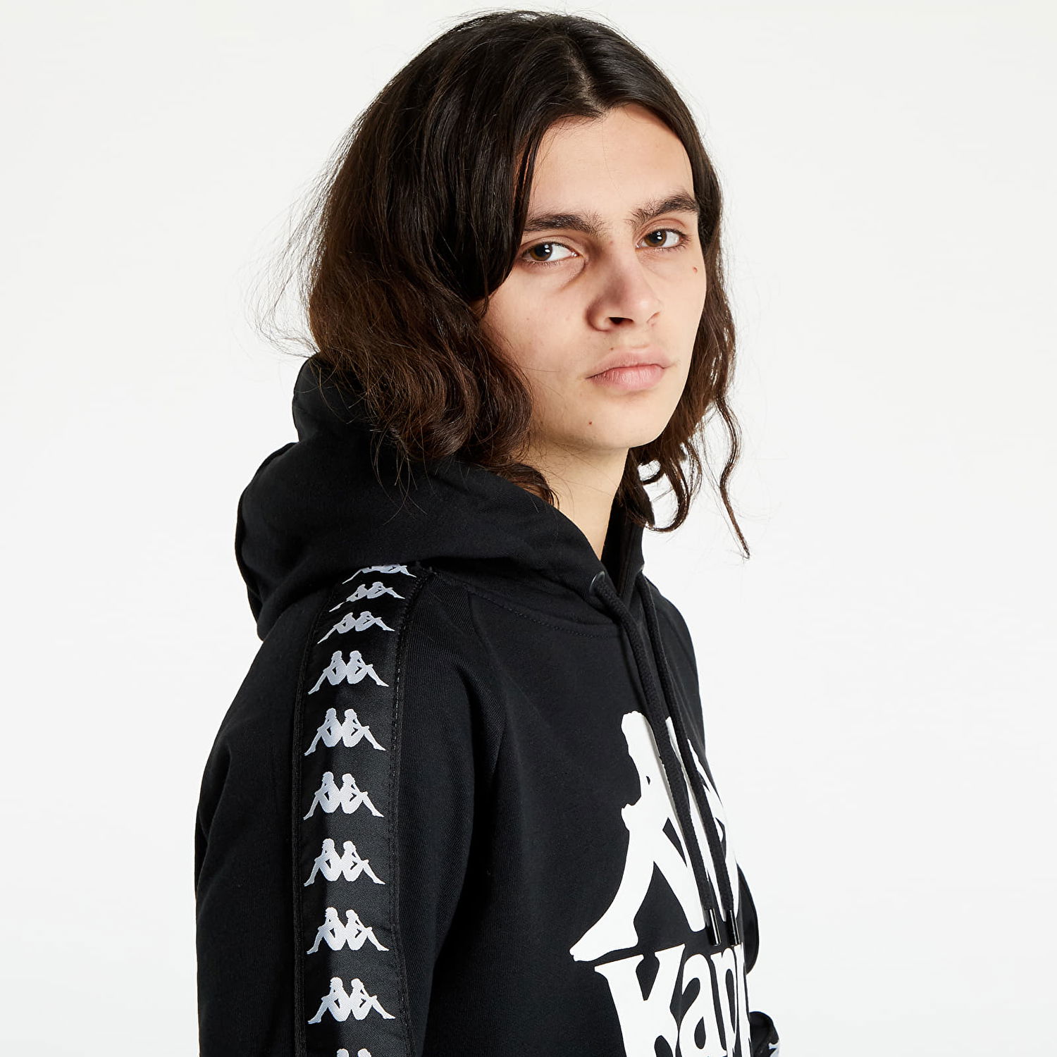 Mikina Kappa 222 Banda Hurtado Fleece Jumper Čierna | 303WH20 981, 1