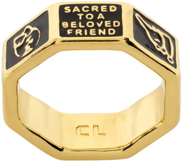 Prsteň Chopova Lowena Gold Beloved Friendship Octagonal Ring Metalická | 6269, 0