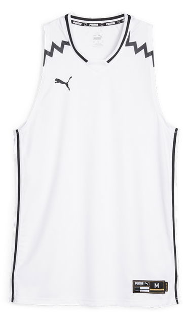 Dres Puma Hoops Team Game Jersey Biela | 676628-02, 2