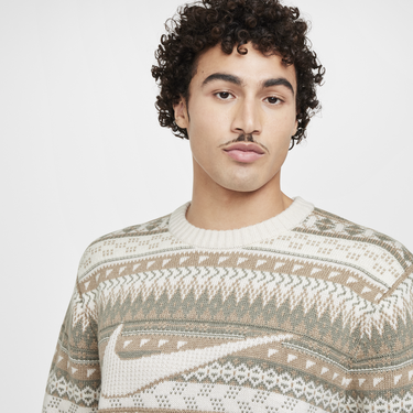 Sveter Nike Fair Isle Sweater Hnedá | FZ0125-105, 4