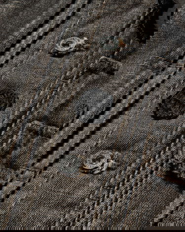 Bunda Neighborhood CHITO Savage Denim Type-1 Jacket Čierna | 252XBCIN-JKM01S BLACK, 2