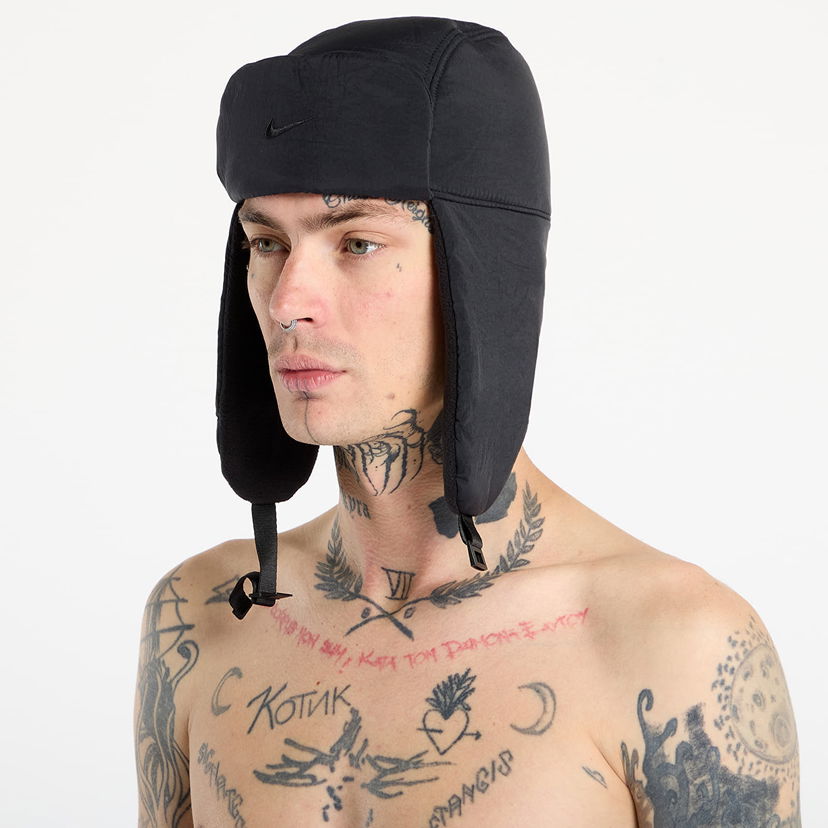 Šiltovka Nike Fly Unstructured Puffer Trapper Cap Čierna | IB7310-010