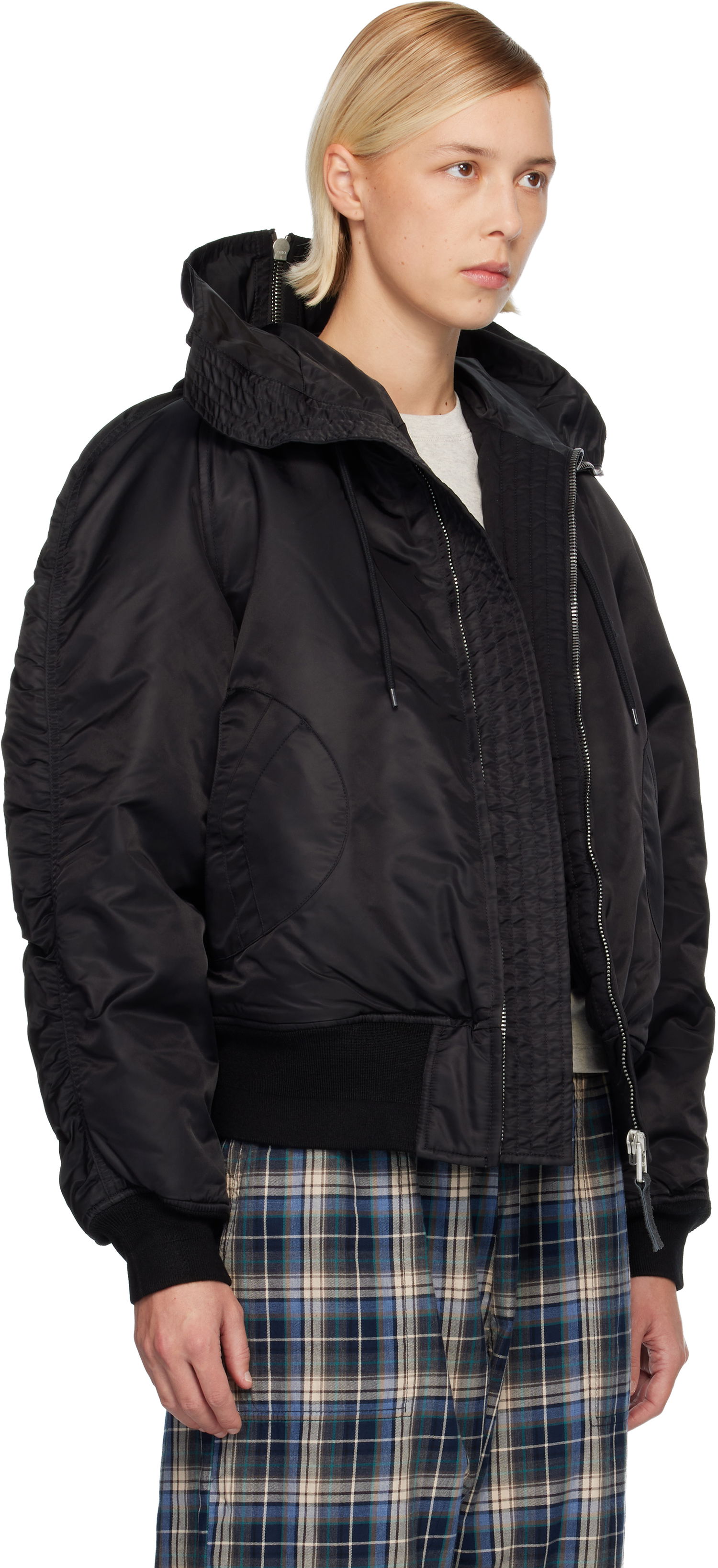Bomber bunda ERL Flight Bomber Jacket Čierna | ERL11J008, 1