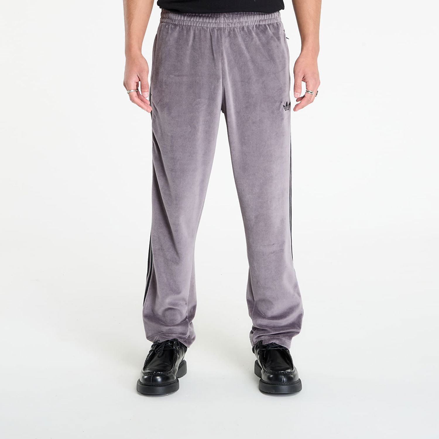 Tepláky adidas Originals adidas Adicolor SST Velour Track Pants Šedá | JX1557, 0