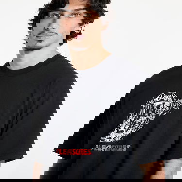 Tričko Pleasures Pleasures 9Th Street Graphic T-Shirt Čierna | P25SP067 BLACK, 1