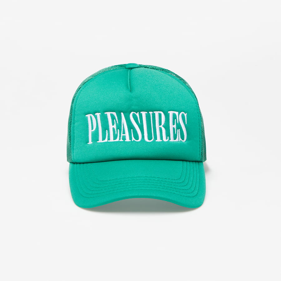 Šiltovka Pleasures Lithium Trucker Tyrkysová | P22SU059-Green, 0