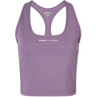 SR Bold Sports Cropped Tank Top