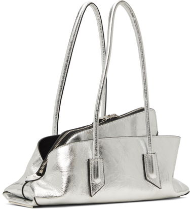 Kabelka The Attico 'La Passeggiata' Small Top Handle Bag Metalická | 250WAH00058 LBT070AA, 2