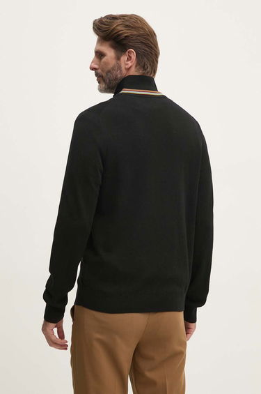 Sveter Paul Smith Paul Smith Wool Zip Cardigan Čierna | M1R.905Y.N02501, 2