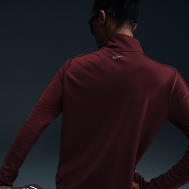 Mikina Nike Swoosh Dri-FIT Midlayer 1/2 Zip Vínová | HJ2225-619, 4