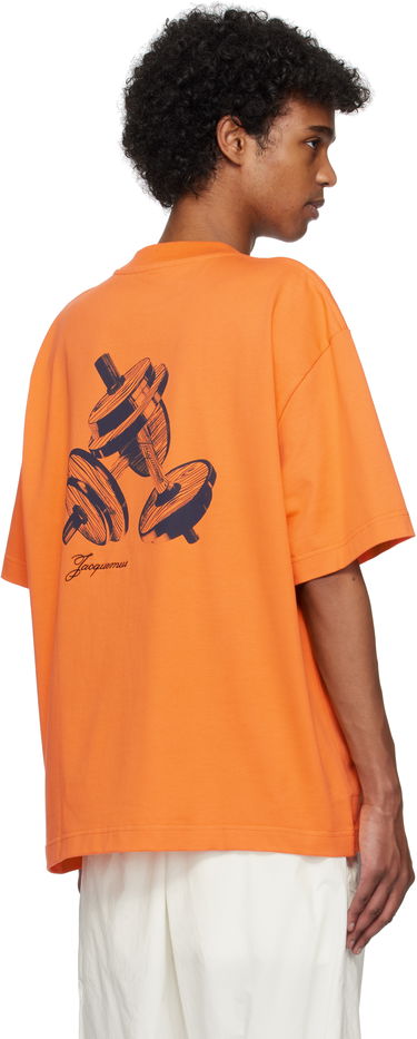 Tričko Jacquemus Jacquemus 'The Haltères' T-Shirt Oranžová | 25E255JS322-2466, 2