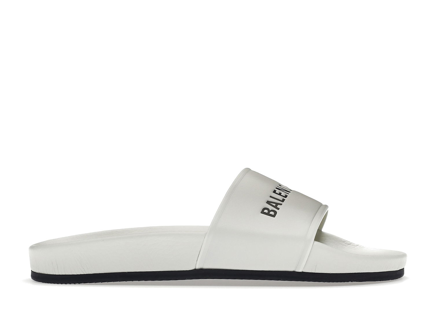 Tenisky a topánky Balenciaga Pool Slide White Black W Biela | 517226 WAL00 9061, 0