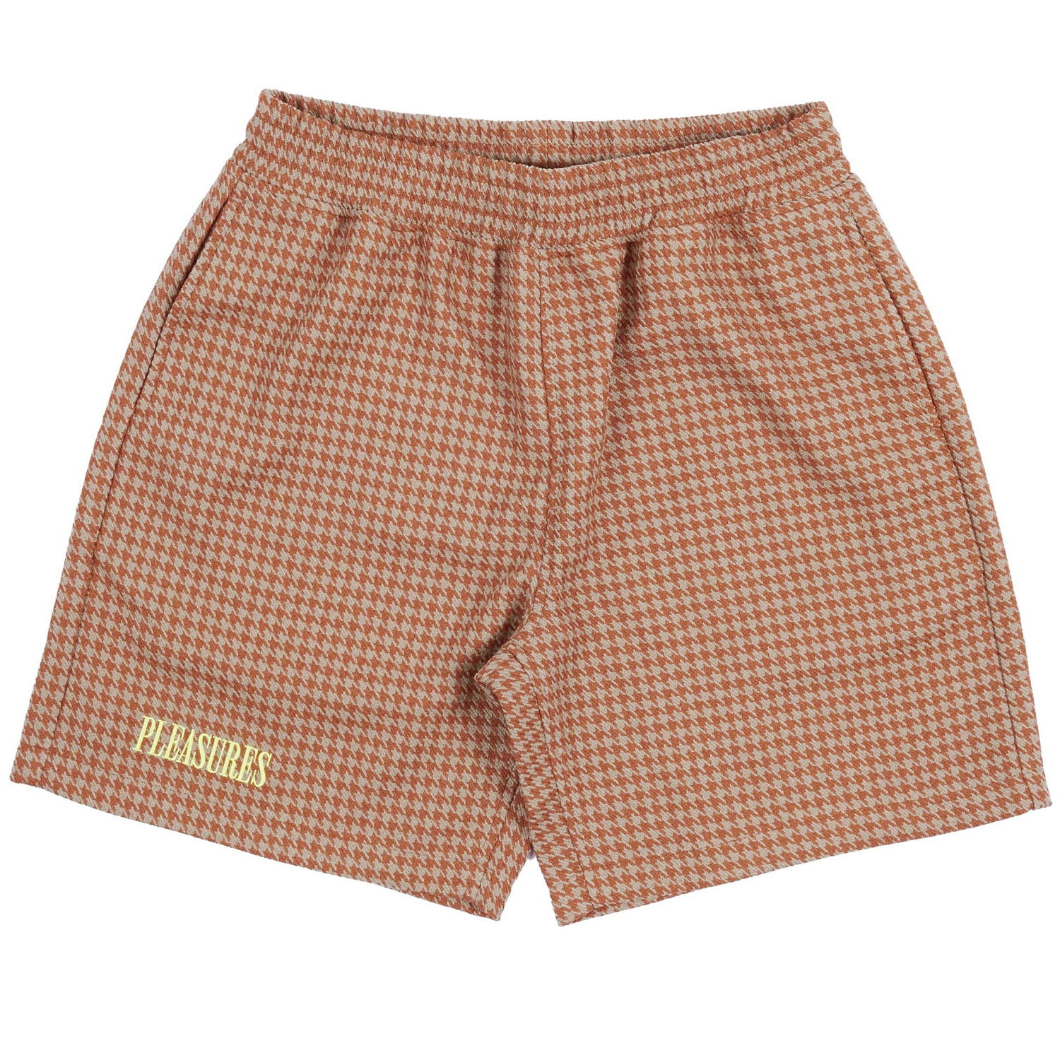 Šortky Pleasures Intercept Houndstooth Shorts Hnedá | P23F007-BROWN, 1