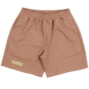 Šortky Pleasures Intercept Houndstooth Shorts Hnedá | P23F007-BROWN, 1