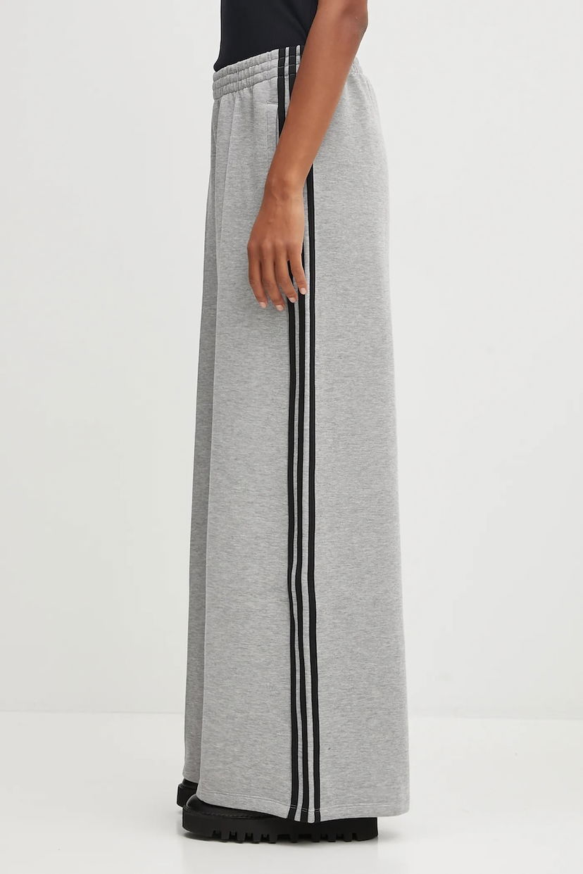 Tepláky adidas Originals adidas Originals Spacer 3S Tp Wide-Leg Sweatpants Šedá | JV7497