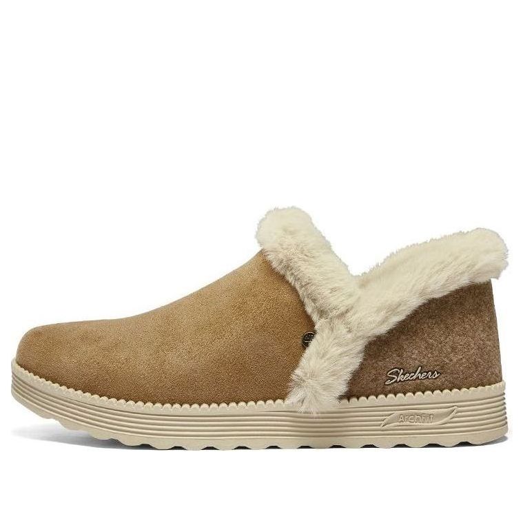 Tenisky a topánky Skechers Arch Fit 'Dream Faux Fur Slip On Shoes Béžová | 167660-CSNT, 0