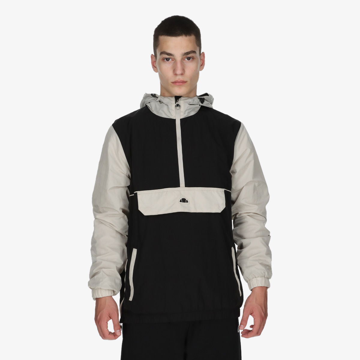 Vetrovka Ellesse Ellesse Men's Hooded Anorak Jacket Čierna | ELA253M531-01, 1