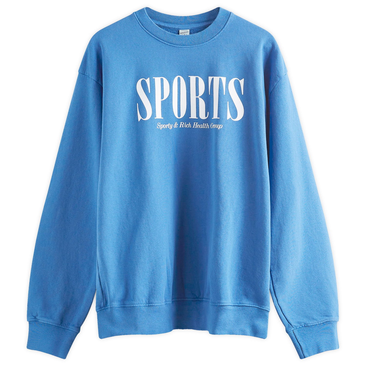 Tričko Sporty & Rich Sports Modrá | WS067S403SI-329, 0