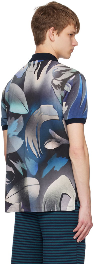 Polo tričko Paul Smith Paul Smith Hot Summer Graphic Polo Modrá | M1R-698P-KP3835-47, 2