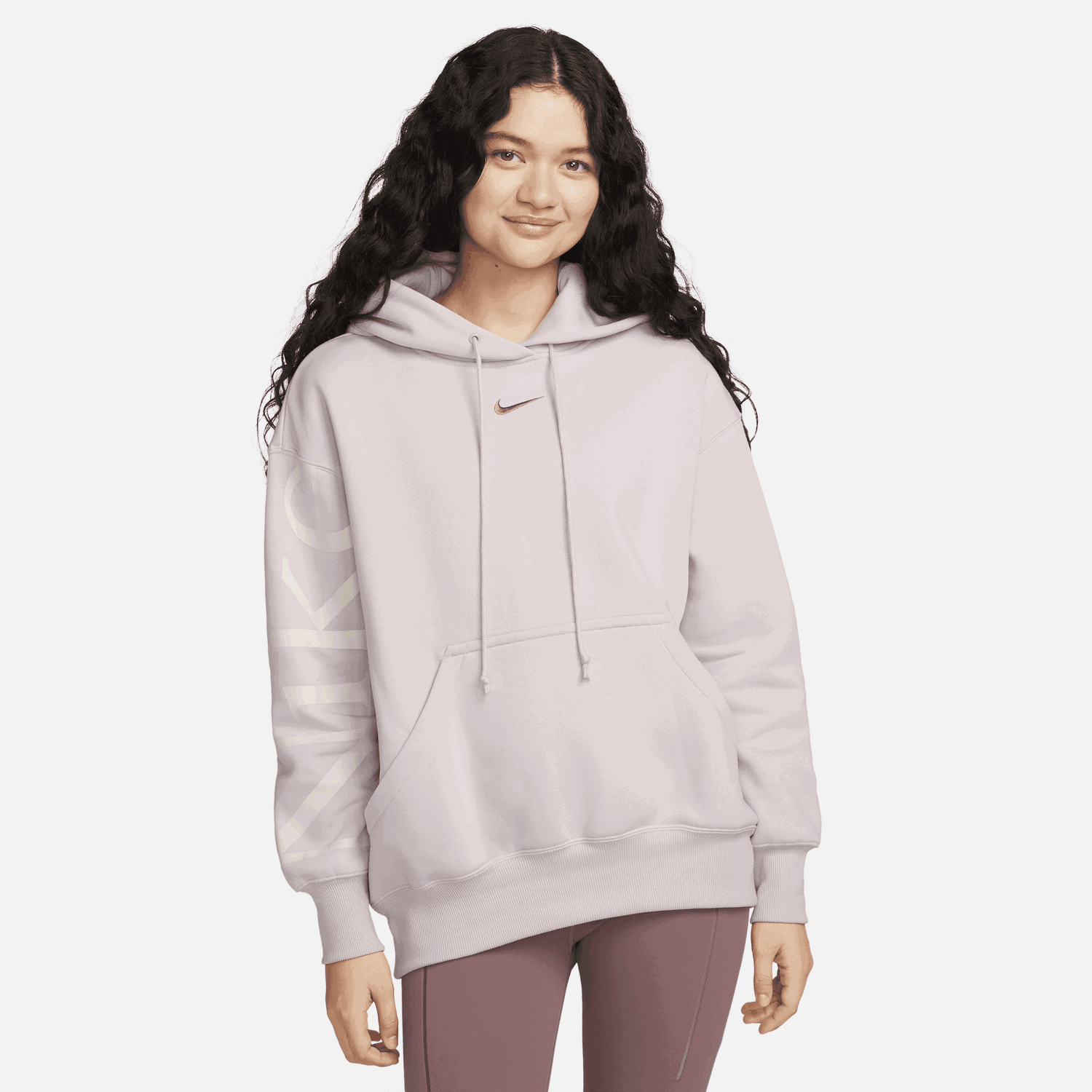 Mikina Nike Sportswear Phoenix Fleece Sweatshirt Ružová | FQ7042-019, 0