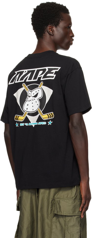 Tričko AAPE by A Bathing Ape AAPE by A Bathing Ape Theme Graphic T-Shirt Čierna | AAPTEM1550XXNBKX, 2