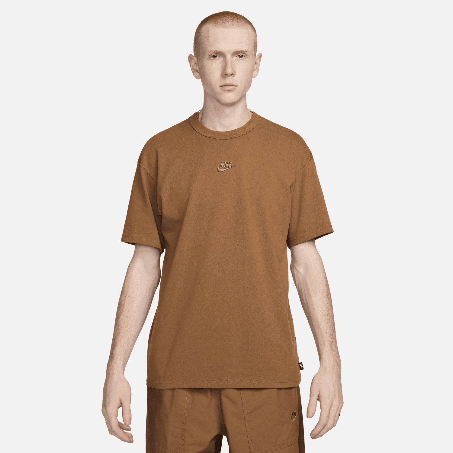 Tričko Nike Sportswear Premium Essentials Hnedá | DO7392-281, 1