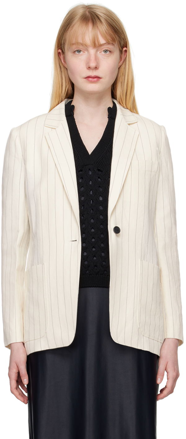 Max Mara Pinstriped Blazer