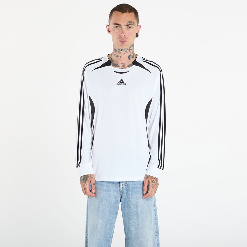 Tričko adidas Originals Teamgeist Adicolor Long Sleeve T-Shirt Biela | JY6371