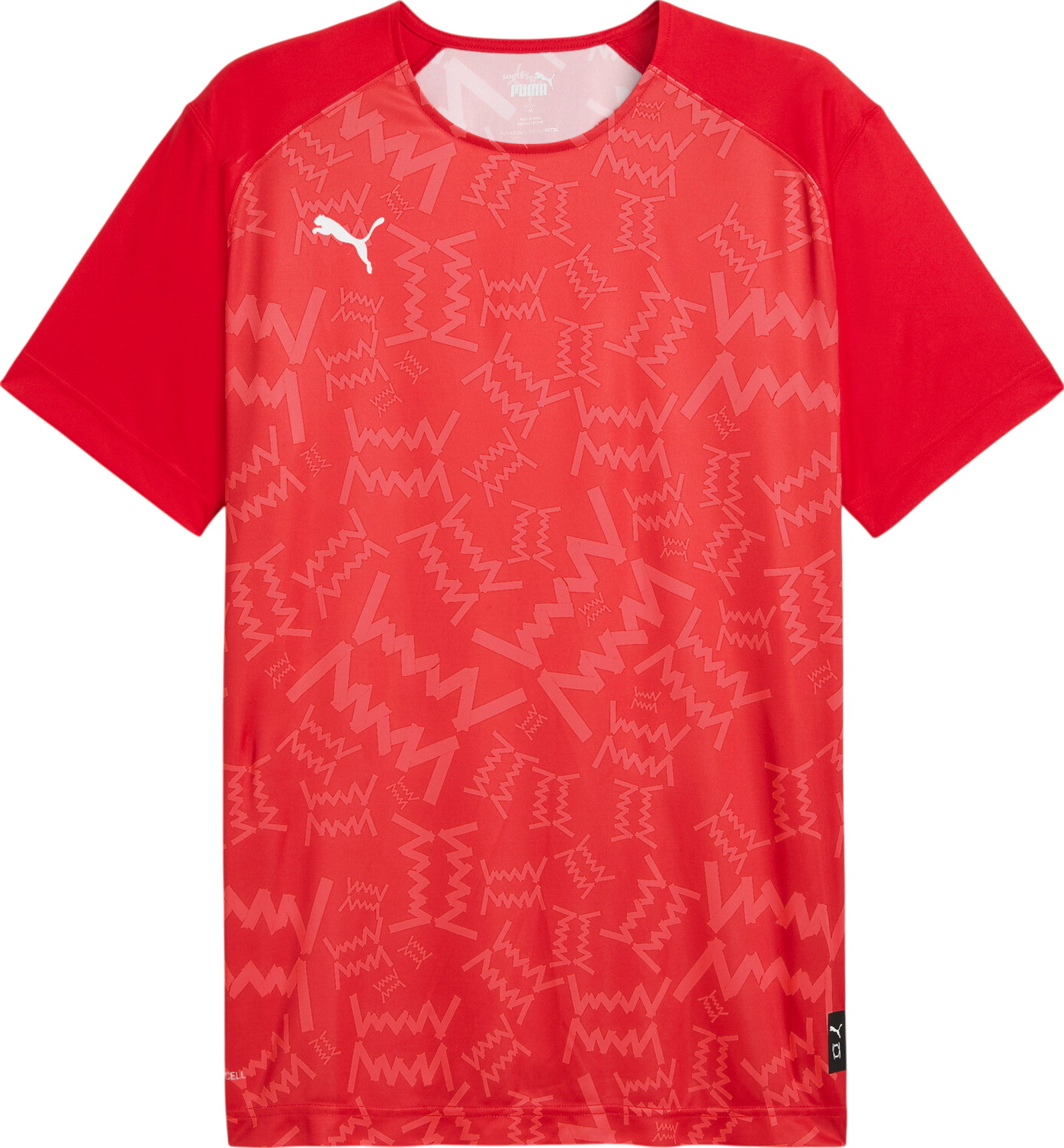Tričko Puma Teamjaws Graphic Short Sleeve Shooting Shirt Červená | 688449-03, 0