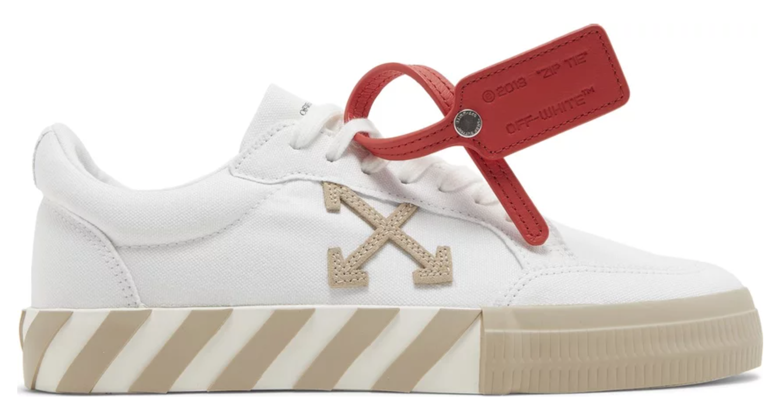 Vulc Sneaker White Beige W