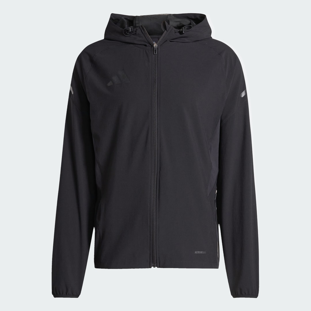 Mikina adidas Performance Travel Hooded Jacket Čierna | JX9500, 0