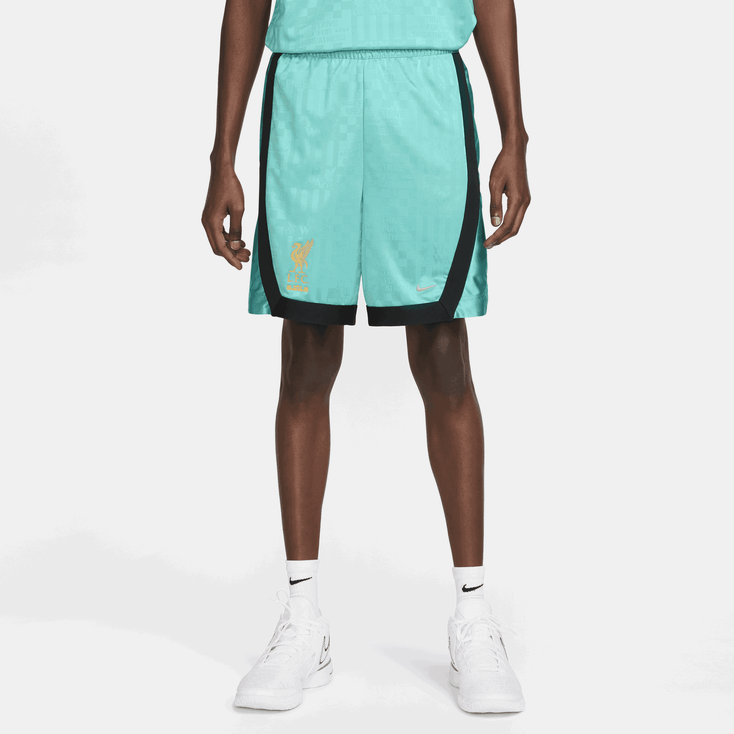 Šortky Nike Dri-FIT DNA LeBron x Liverpool FC Shorts Tyrkysová | FN3012-392, 0