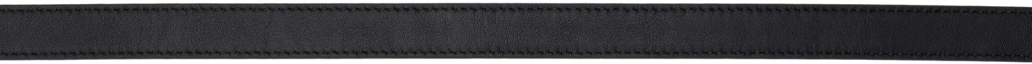Opasok BY FAR Quadro Nappa Leather Belt Čierna | MWTST006CL013BK001PL, 1
