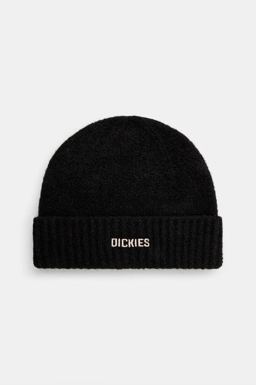 Kulicha Dickies Ribbed Cuffed Beanie Čierna | DK0A4Z3A-BLK