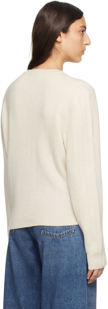 Sveter rag & bone Durham Knit Sweater Biela | WAS23F037CC37, 2