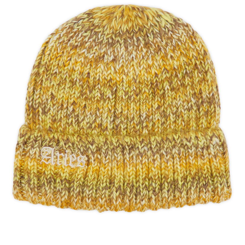 Kulicha Aries Rib Knit Space Dye Beanie Zelené | AR9001502-139862